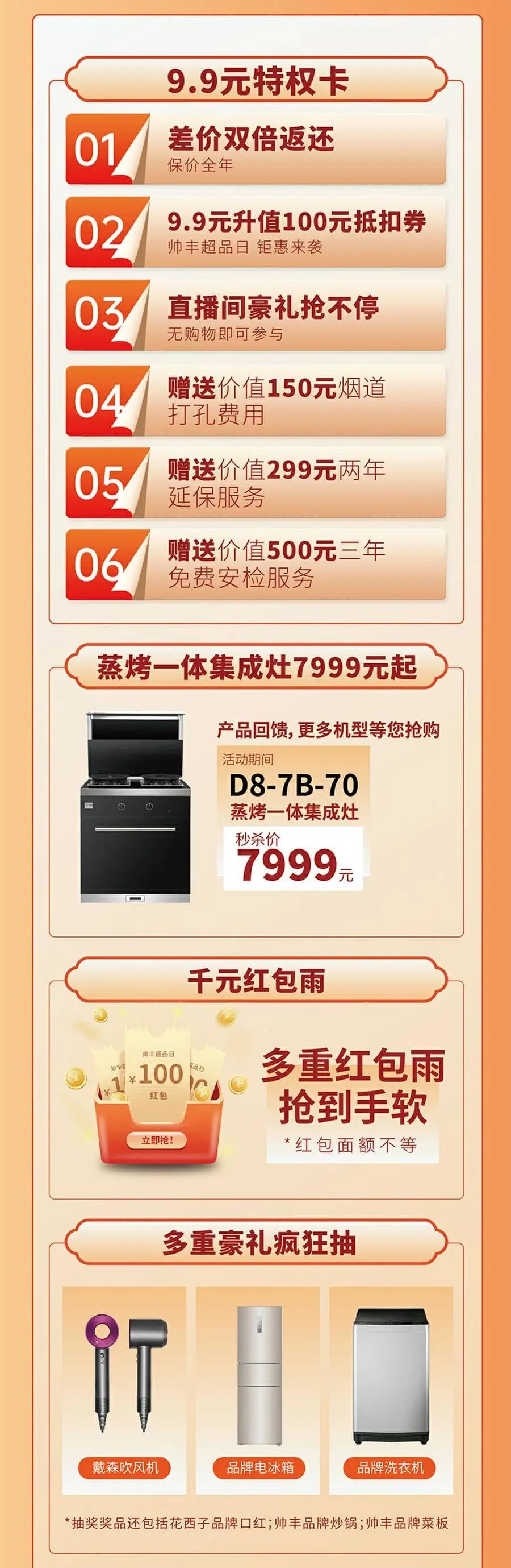 帅丰超品日线上专场,给你最实在的优惠! 帅丰超品日线上专场,给你最实在的优惠!