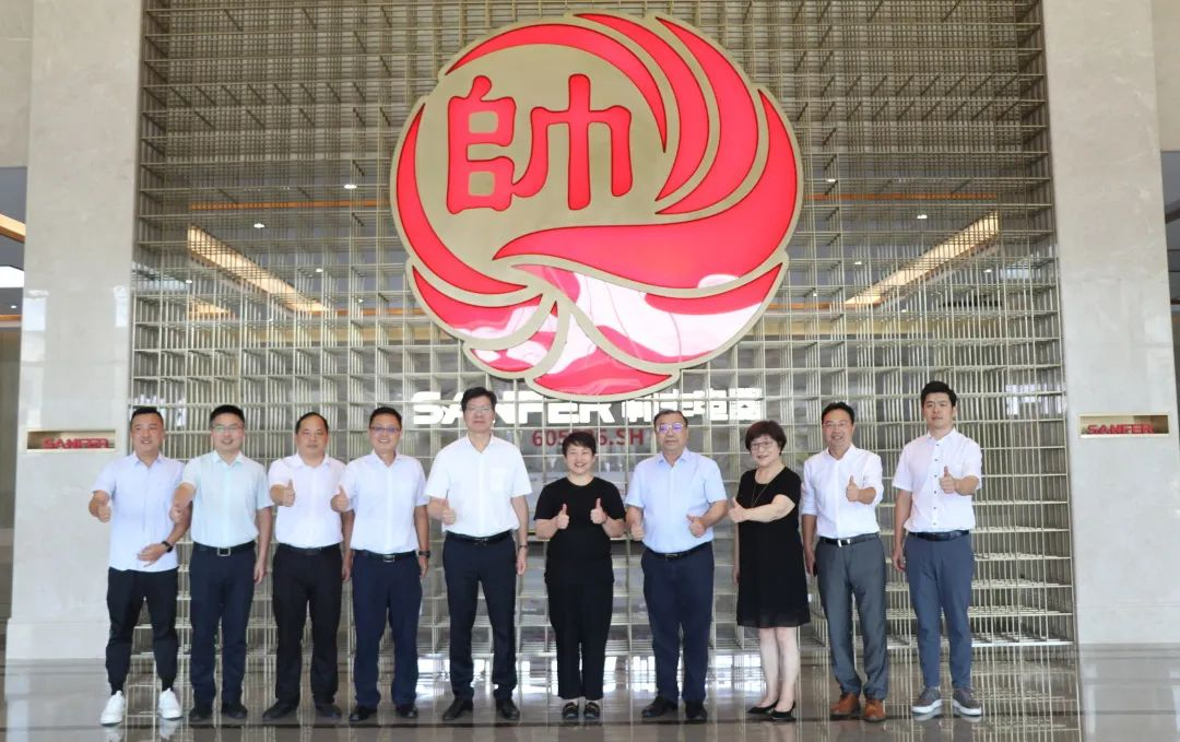 中国五金制品协会理事长一行莅临集成灶品牌帅丰电器考察指导