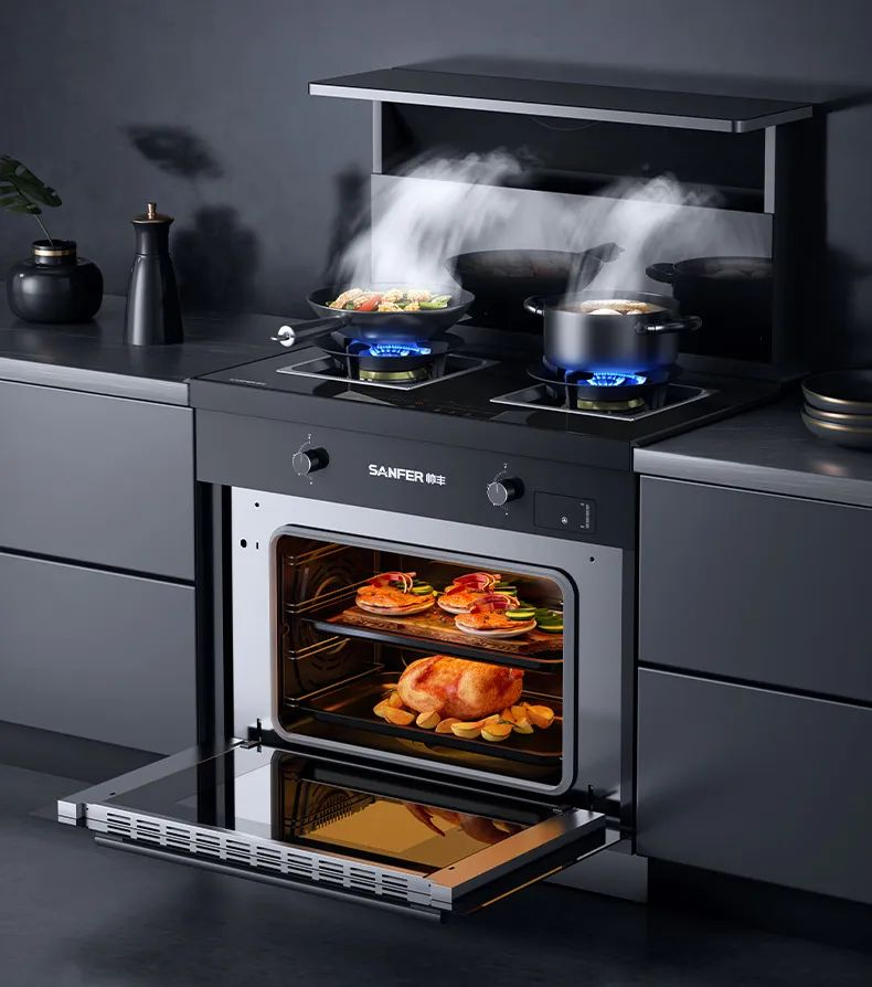 帅丰T1-7B、J2-7B蒸烤合一集成灶焕新来袭，亮点满满，一起来看！