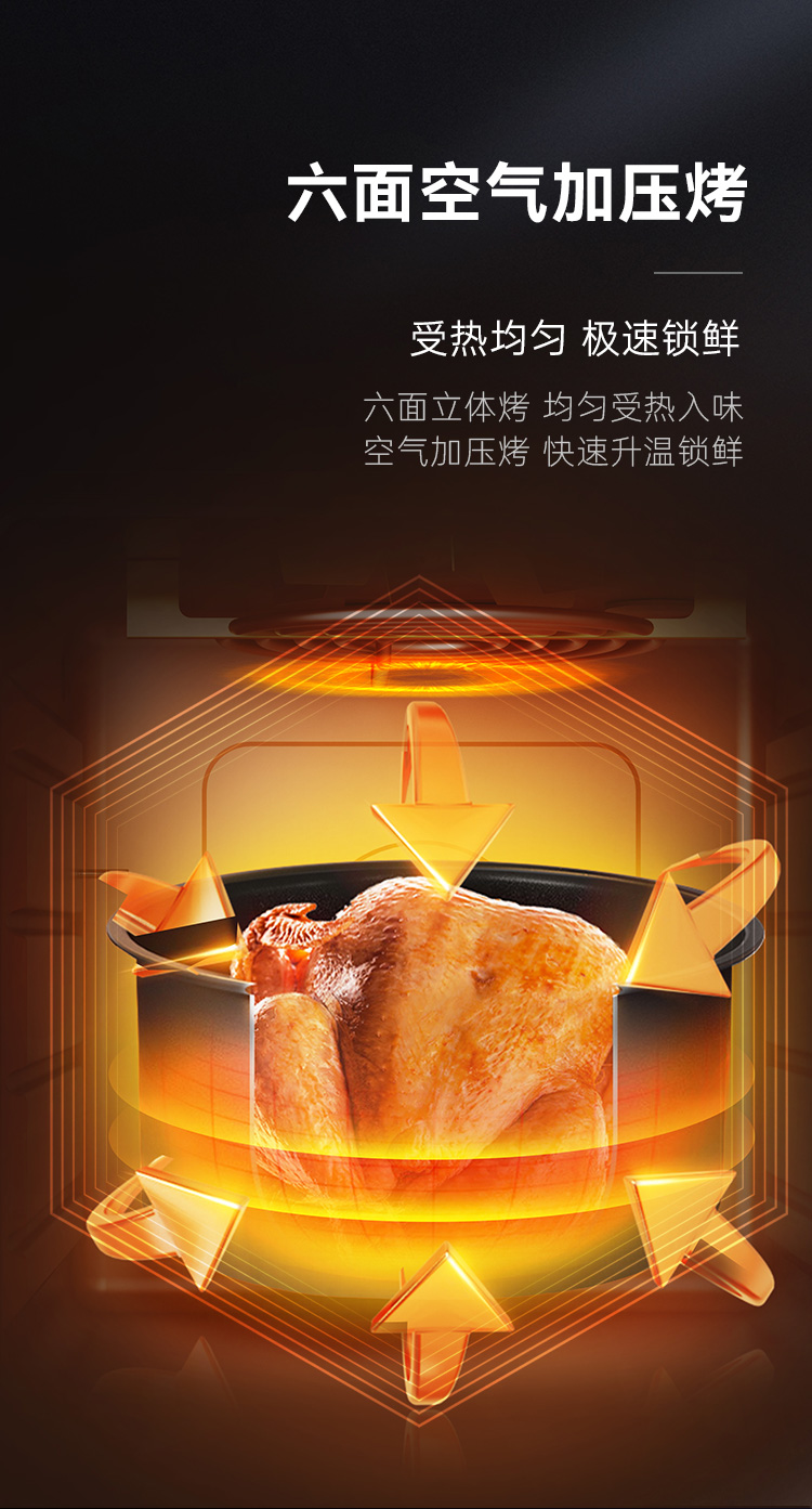 帅丰星辰X6蒸烤一体集成灶
