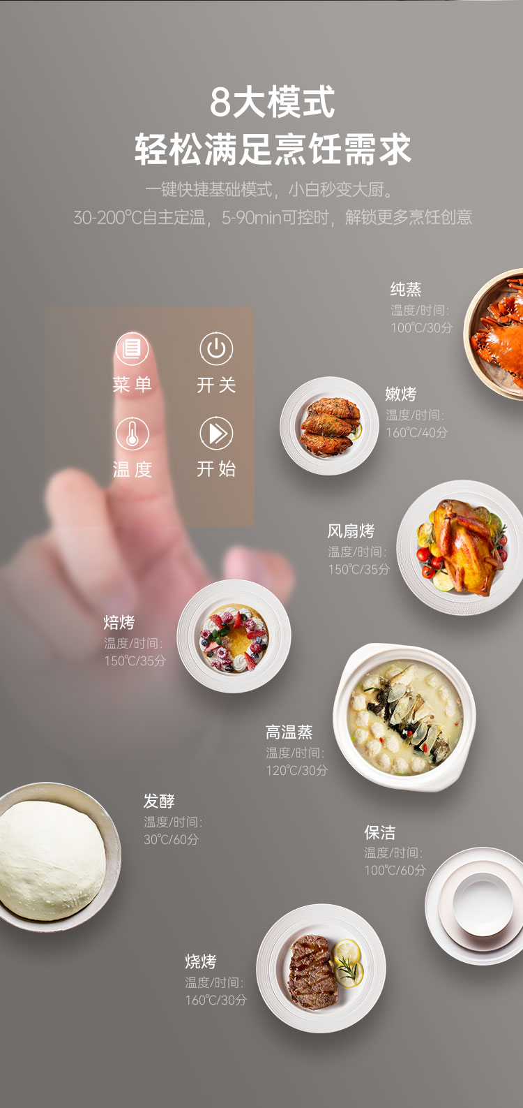 帅丰悦己Y5蒸烤一体款集成灶