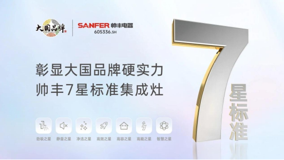 “品质315 价格双11”,帅丰集成灶时空S5新品上市,率先打响315促销大战! “品质315 价格双11”,帅丰集成灶时空S5新品上市,率先打响315促销大战!