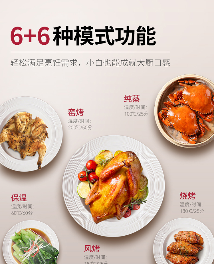 帅丰NJ3蒸烤独立集成灶