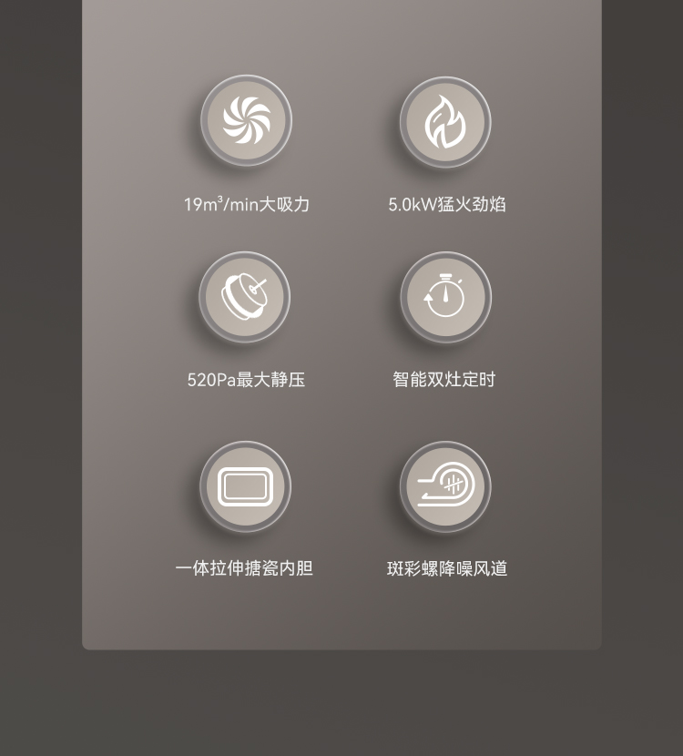 帅丰ND6蒸烤一体集成灶