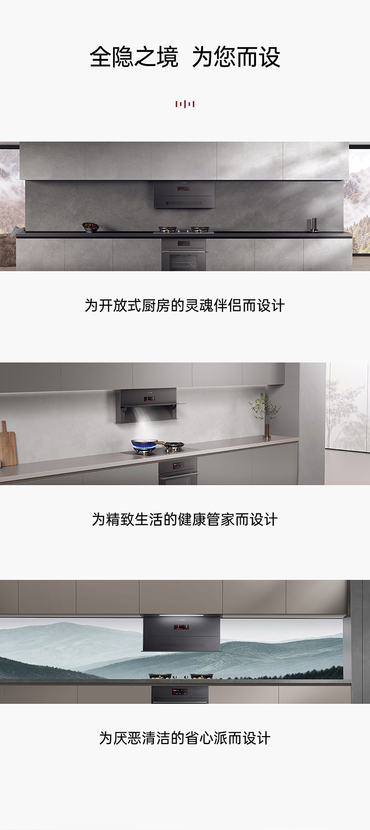 帅丰全隐烟机Y10（预售）集成烹饪中心