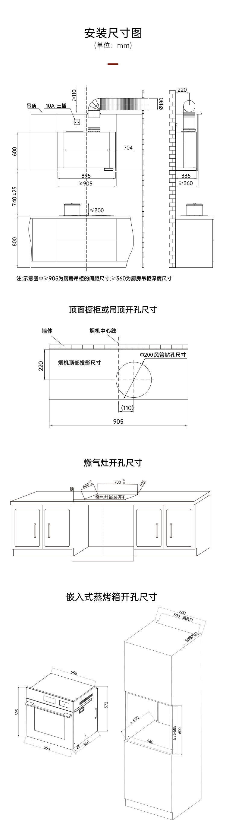 帅丰全隐Y10套系（预售）集成烹饪中心
