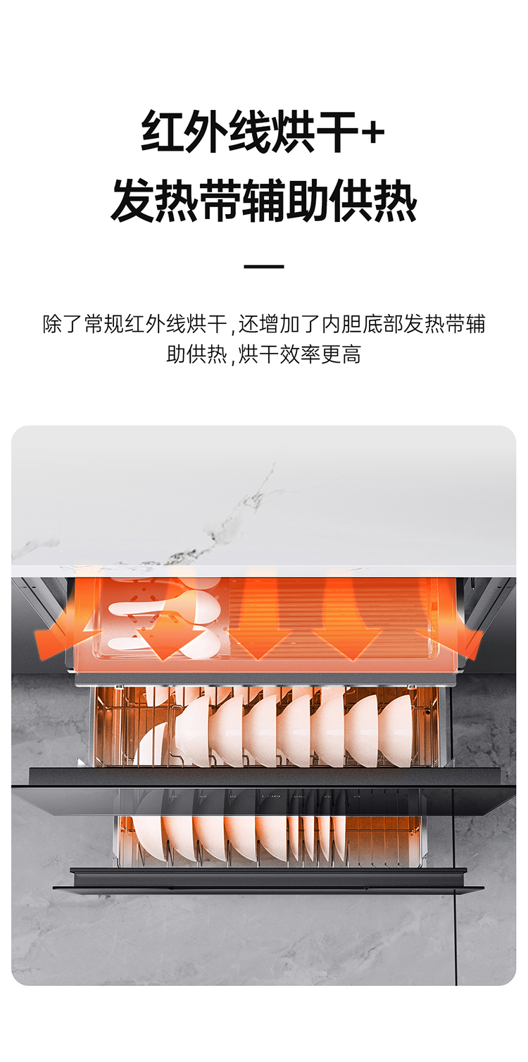 帅丰G5X嵌入式消毒柜集成烹饪中心