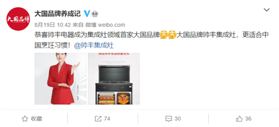 集成灶行业突飞猛进,帅丰电器再一次备受瞩目 集成灶行业突飞猛进,帅丰电器再一次备受瞩目