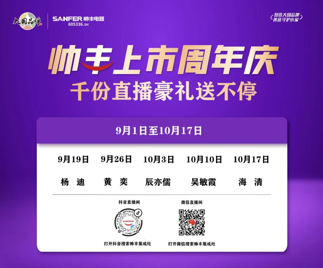 厨电品牌如何出圈?帅丰交了标准答案 厨电品牌如何出圈?帅丰交了标准答案