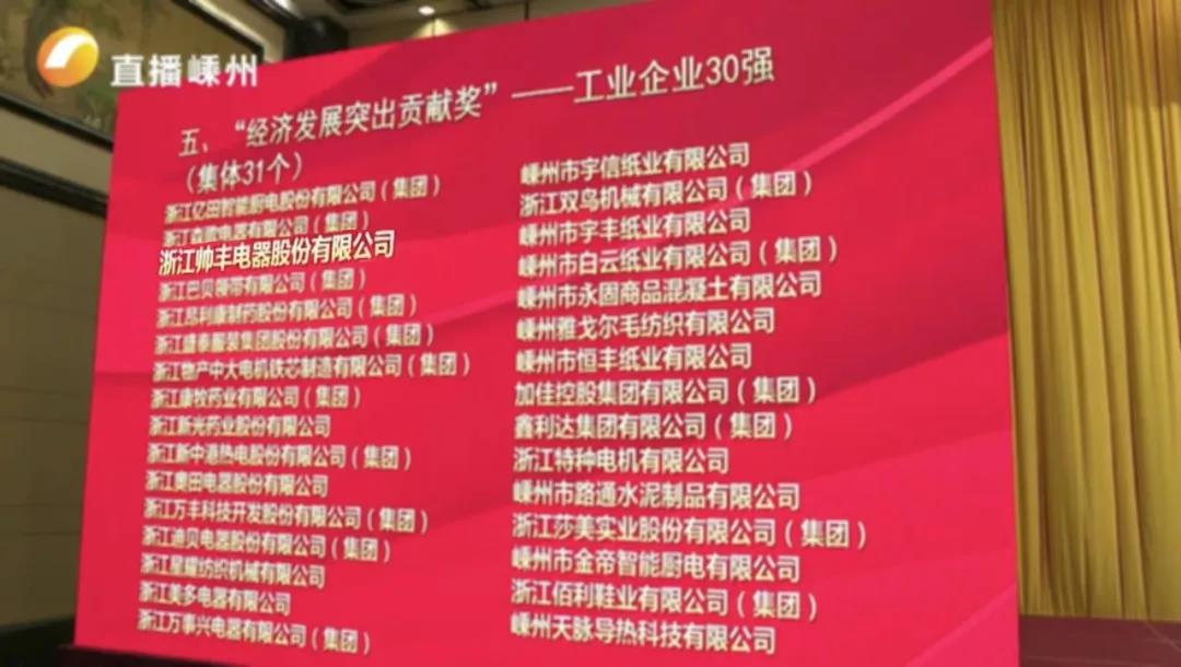 两天连获4项大奖,帅丰用实力“奖”话! 两天连获4项大奖,帅丰用实力“奖”话!